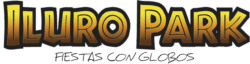 Logotipo de IluroPark Fiestas con Globos