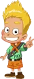 Personaje dibujado de Piky, de IluroPark